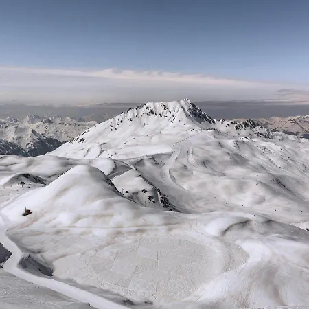 Les Arcs 2000 - Cabine, Vue Mont-blanc *